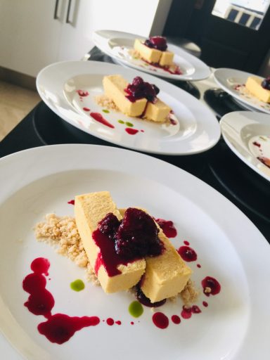 Sweet potato mousse